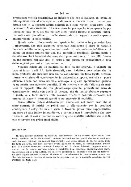 La pediatria pratica sezione pratica dell'archivio La clinica pediatrica