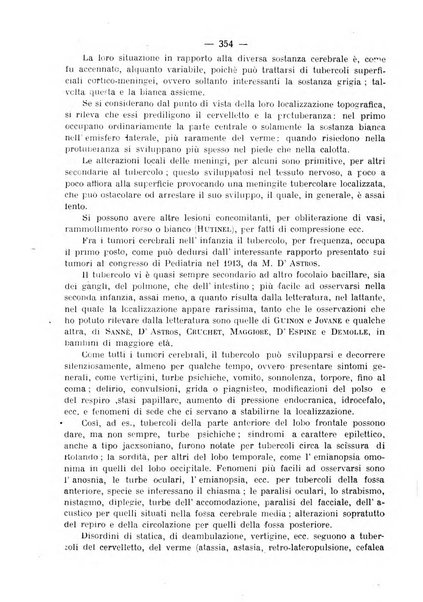 La pediatria pratica sezione pratica dell'archivio La clinica pediatrica