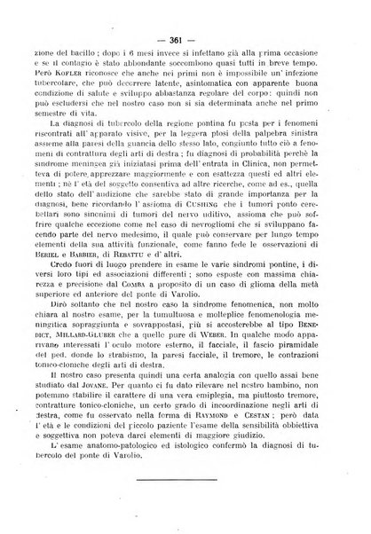 La pediatria pratica sezione pratica dell'archivio La clinica pediatrica