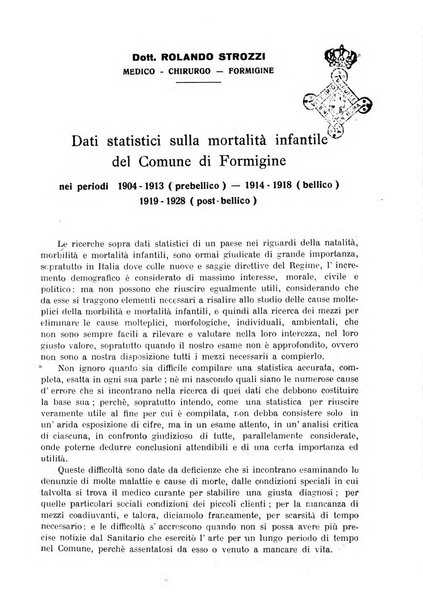 La pediatria pratica sezione pratica dell'archivio La clinica pediatrica