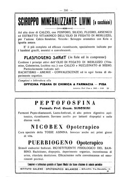 La pediatria pratica sezione pratica dell'archivio La clinica pediatrica