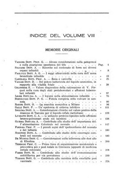 La pediatria pratica sezione pratica dell'archivio La clinica pediatrica