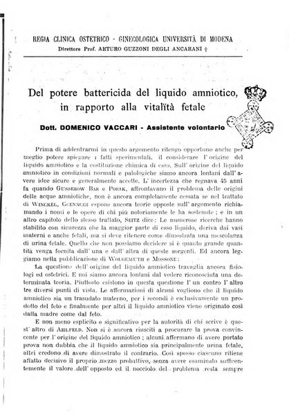 La pediatria pratica sezione pratica dell'archivio La clinica pediatrica