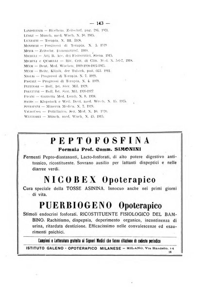 La pediatria pratica sezione pratica dell'archivio La clinica pediatrica