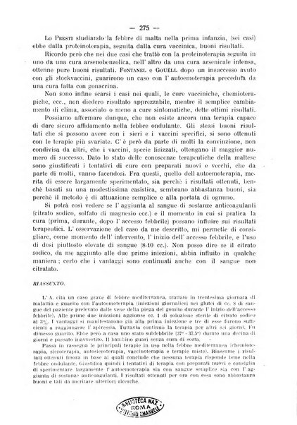 La pediatria pratica sezione pratica dell'archivio La clinica pediatrica