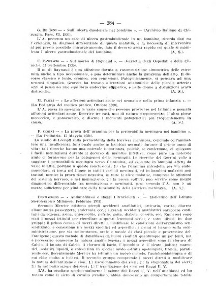 La pediatria pratica sezione pratica dell'archivio La clinica pediatrica