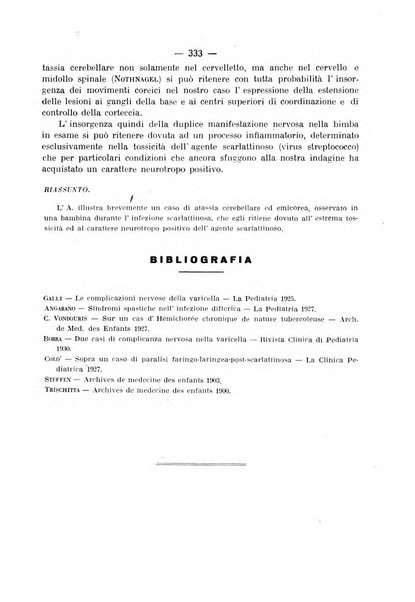 La pediatria pratica sezione pratica dell'archivio La clinica pediatrica