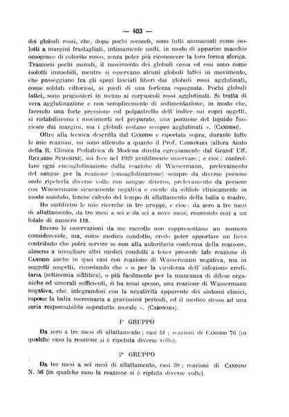 La pediatria pratica sezione pratica dell'archivio La clinica pediatrica