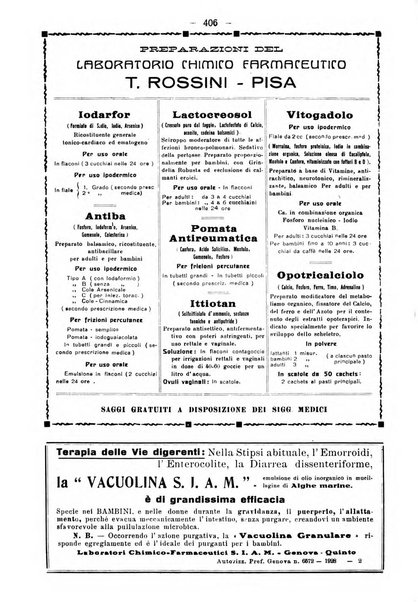 La pediatria pratica sezione pratica dell'archivio La clinica pediatrica