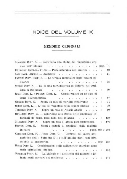 La pediatria pratica sezione pratica dell'archivio La clinica pediatrica