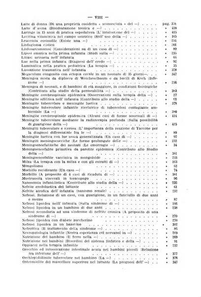 La pediatria pratica sezione pratica dell'archivio La clinica pediatrica