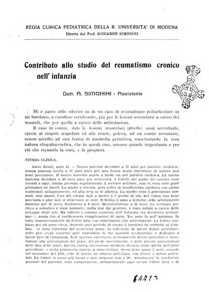 La pediatria pratica sezione pratica dell'archivio La clinica pediatrica