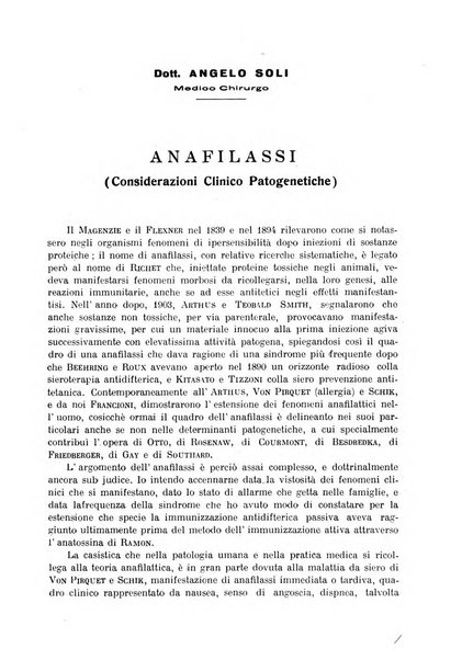 La pediatria pratica sezione pratica dell'archivio La clinica pediatrica