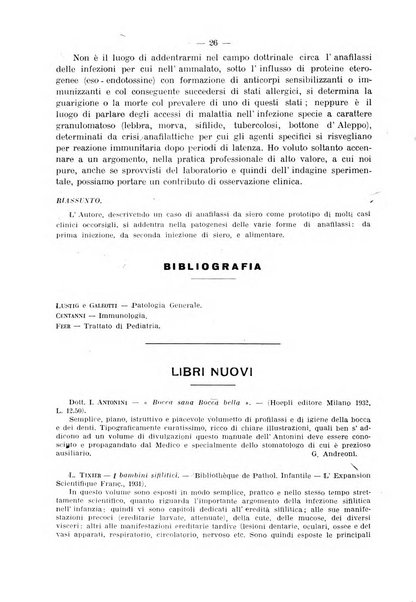 La pediatria pratica sezione pratica dell'archivio La clinica pediatrica