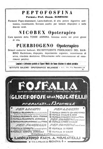 La pediatria pratica sezione pratica dell'archivio La clinica pediatrica