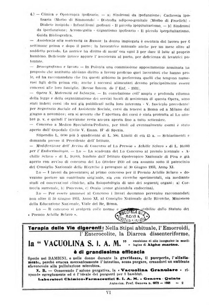 La pediatria pratica sezione pratica dell'archivio La clinica pediatrica