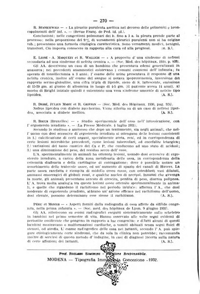 La pediatria pratica sezione pratica dell'archivio La clinica pediatrica