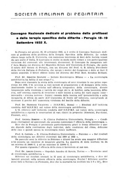 La pediatria pratica sezione pratica dell'archivio La clinica pediatrica