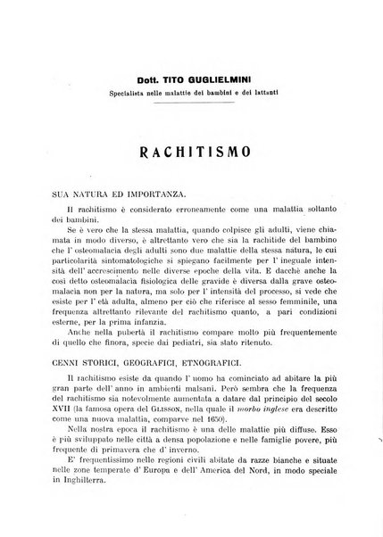 La pediatria pratica sezione pratica dell'archivio La clinica pediatrica