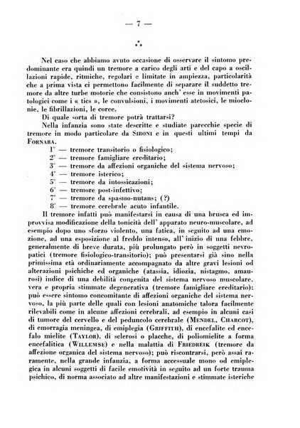 La pediatria pratica sezione pratica dell'archivio La clinica pediatrica