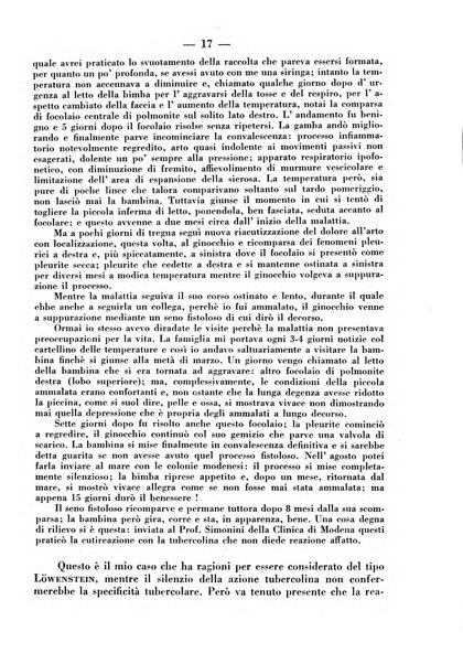 La pediatria pratica sezione pratica dell'archivio La clinica pediatrica