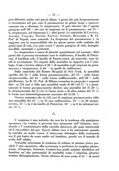 La pediatria pratica sezione pratica dell'archivio La clinica pediatrica