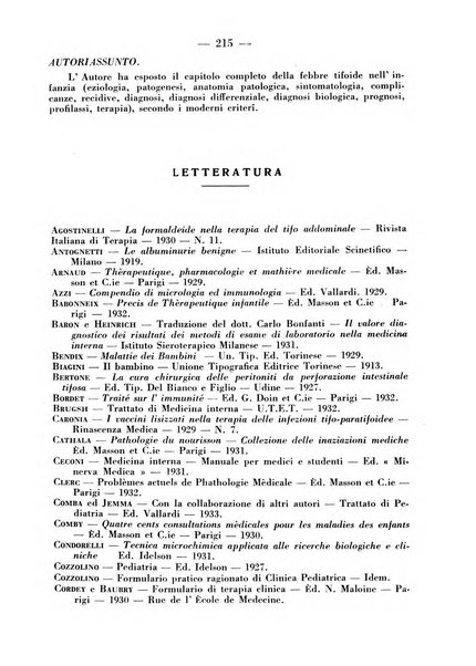 La pediatria pratica sezione pratica dell'archivio La clinica pediatrica