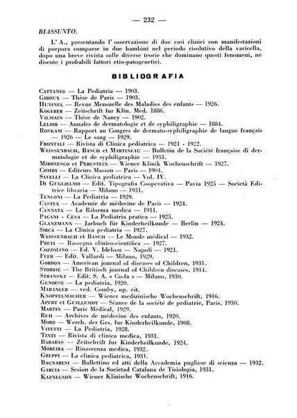 La pediatria pratica sezione pratica dell'archivio La clinica pediatrica