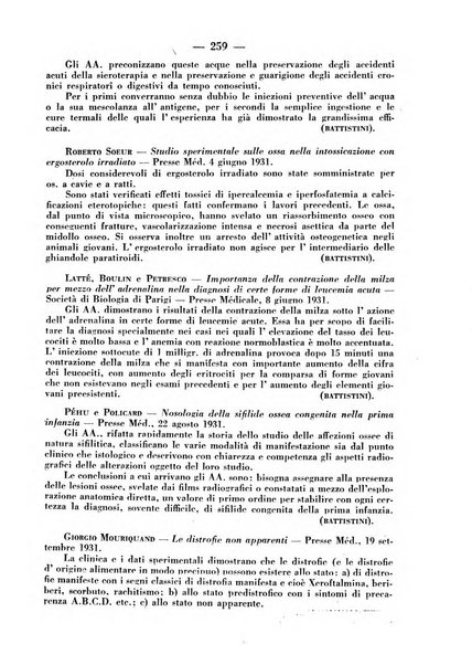 La pediatria pratica sezione pratica dell'archivio La clinica pediatrica