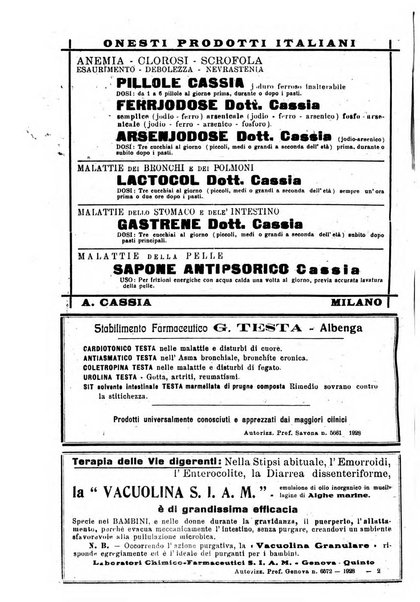 La pediatria pratica sezione pratica dell'archivio La clinica pediatrica