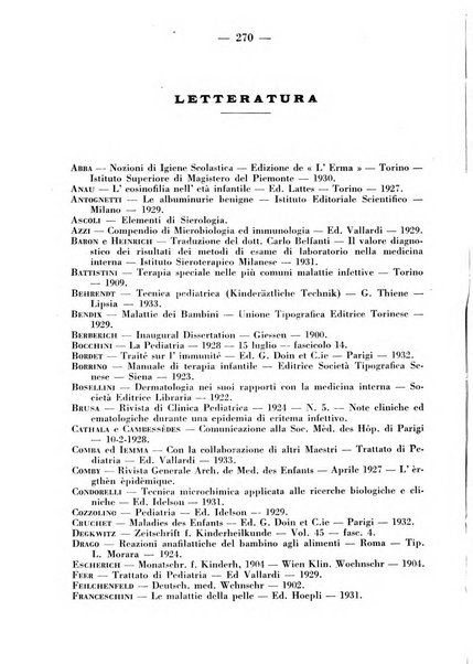 La pediatria pratica sezione pratica dell'archivio La clinica pediatrica