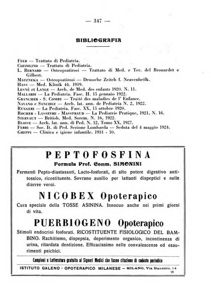 La pediatria pratica sezione pratica dell'archivio La clinica pediatrica