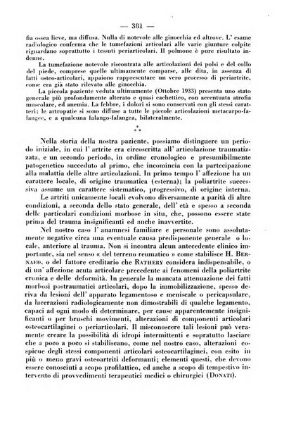 La pediatria pratica sezione pratica dell'archivio La clinica pediatrica