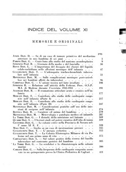 La pediatria pratica sezione pratica dell'archivio La clinica pediatrica