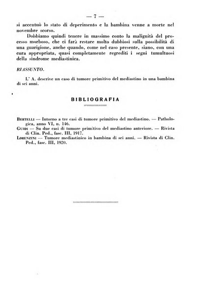 La pediatria pratica sezione pratica dell'archivio La clinica pediatrica