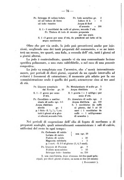 La pediatria pratica sezione pratica dell'archivio La clinica pediatrica