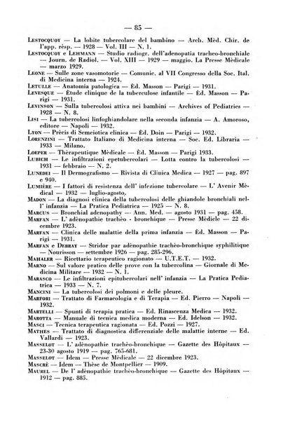 La pediatria pratica sezione pratica dell'archivio La clinica pediatrica