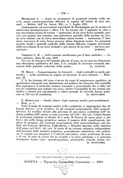 La pediatria pratica sezione pratica dell'archivio La clinica pediatrica