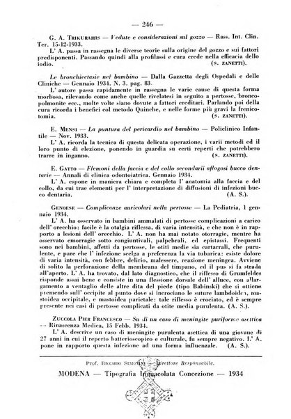 La pediatria pratica sezione pratica dell'archivio La clinica pediatrica