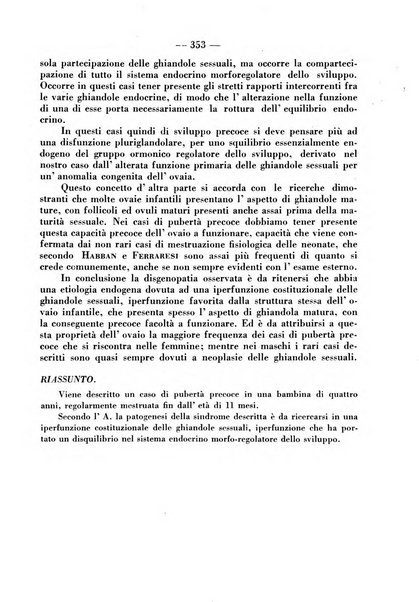 La pediatria pratica sezione pratica dell'archivio La clinica pediatrica