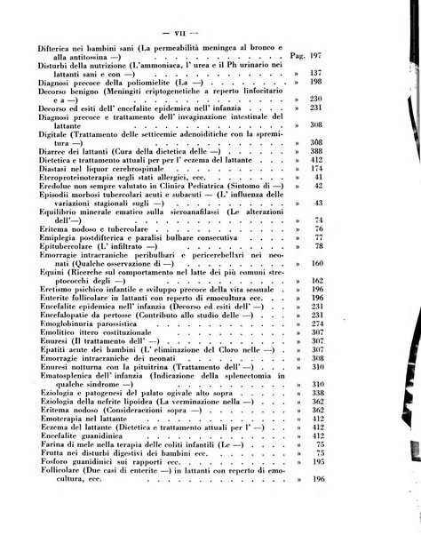 La pediatria pratica sezione pratica dell'archivio La clinica pediatrica