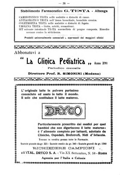 La pediatria pratica sezione pratica dell'archivio La clinica pediatrica