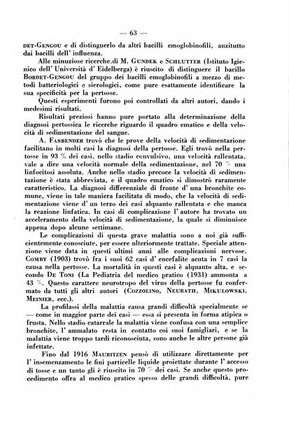 La pediatria pratica sezione pratica dell'archivio La clinica pediatrica