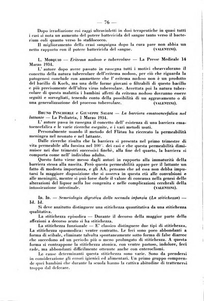 La pediatria pratica sezione pratica dell'archivio La clinica pediatrica