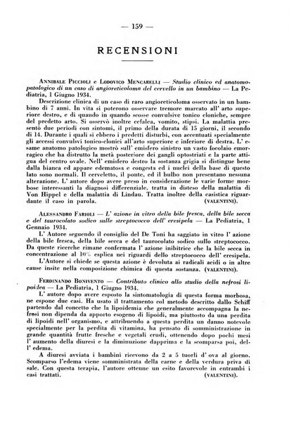 La pediatria pratica sezione pratica dell'archivio La clinica pediatrica