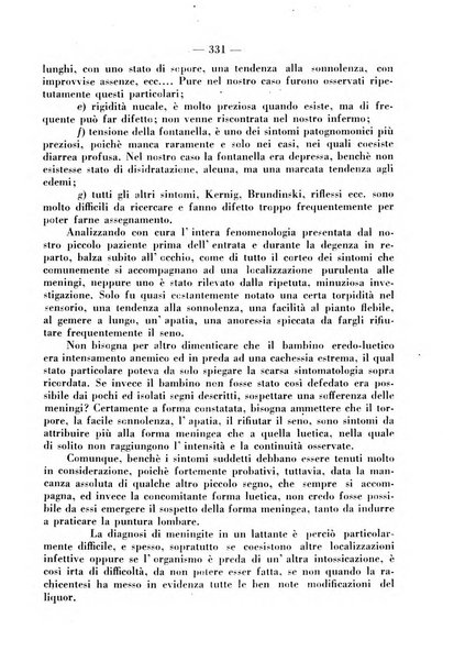 La pediatria pratica sezione pratica dell'archivio La clinica pediatrica