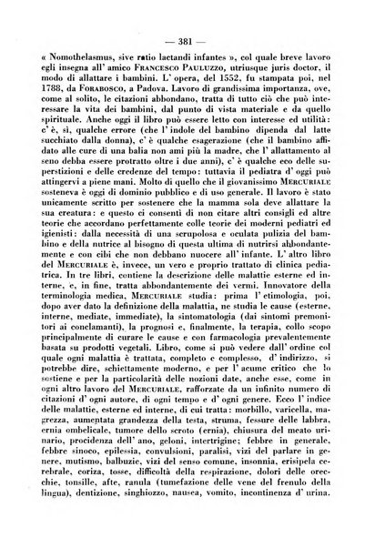 La pediatria pratica sezione pratica dell'archivio La clinica pediatrica