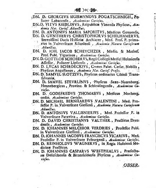 Academiae Caesareo-Leopoldinae naturae curiosorum ephemerides, sive Observationum medico.phisicarum ...