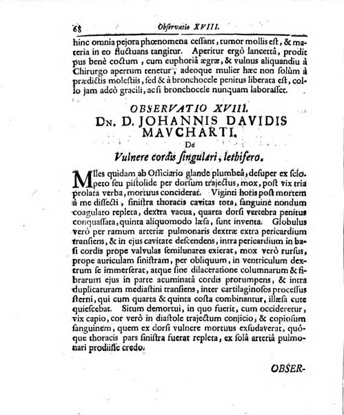 Academiae Caesareo-Leopoldinae naturae curiosorum ephemerides, sive Observationum medico.phisicarum ...