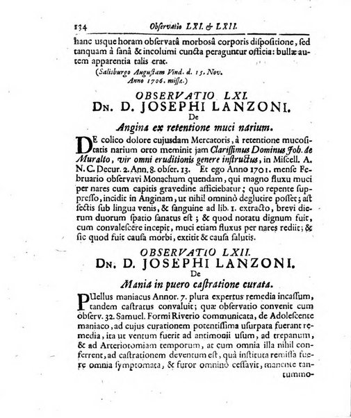 Academiae Caesareo-Leopoldinae naturae curiosorum ephemerides, sive Observationum medico.phisicarum ...